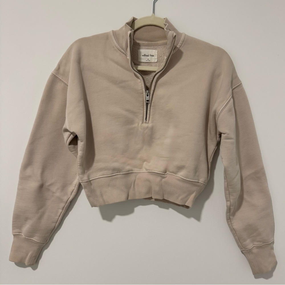 Wilfred quarter zip